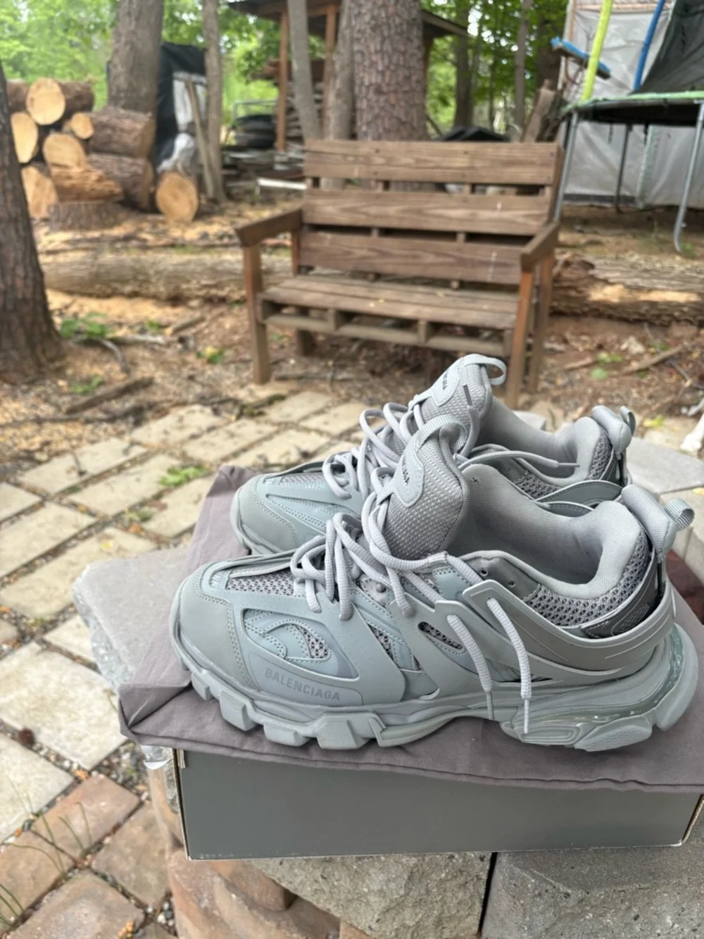 Balenciaga Tracks Gray - Picture 2 of 6